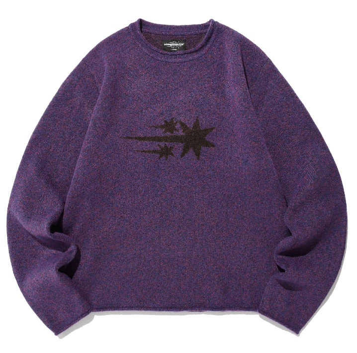 3STAR L/S KNIT TEE / 3 Color