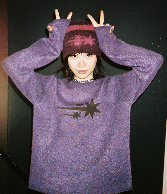 3STAR L/S KNIT TEE / 3 Color