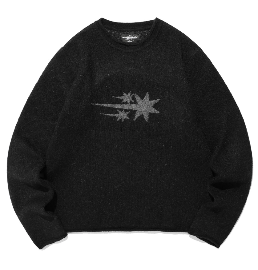 3STAR L/S KNIT TEE / 3 Color