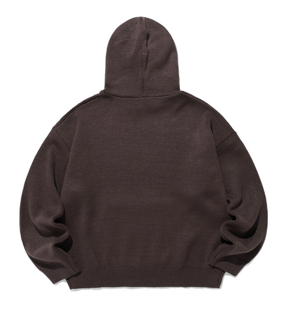 3STARS LOGO KNIT HOODIE / 3 Color