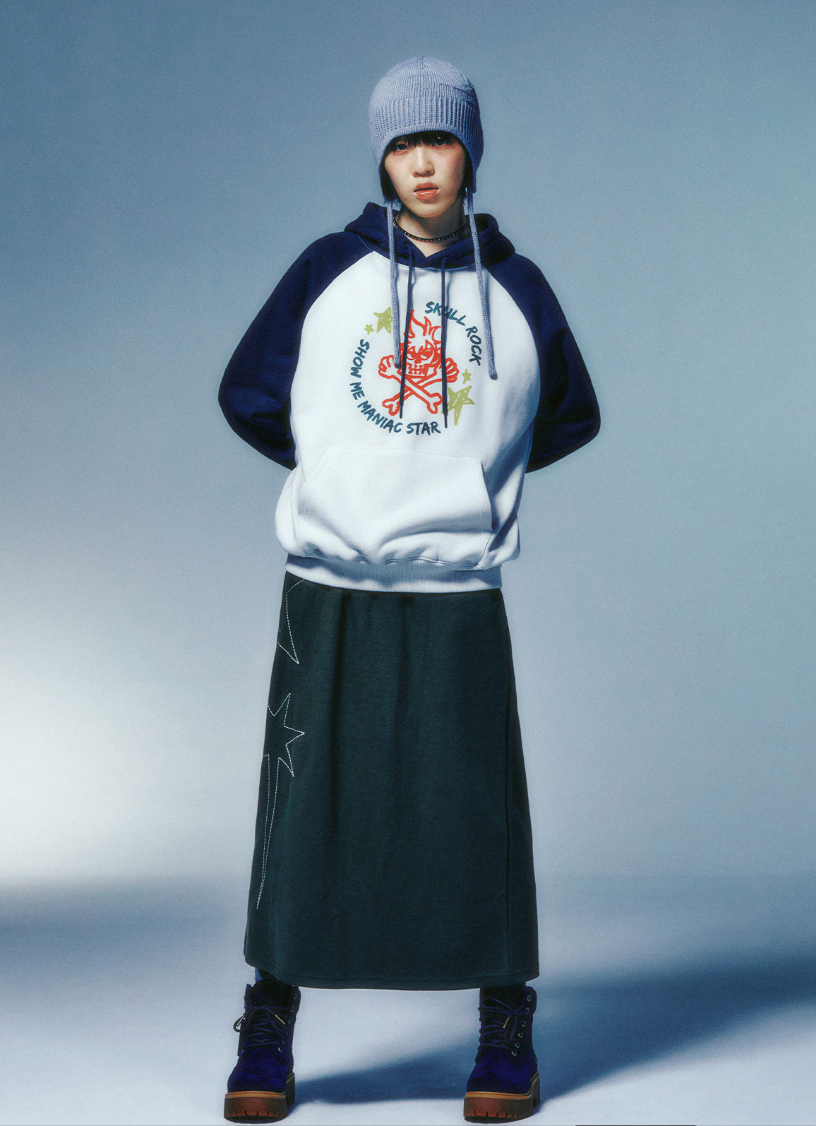 BIG STAR LOGO SWEAT SKIRT / 2 Color