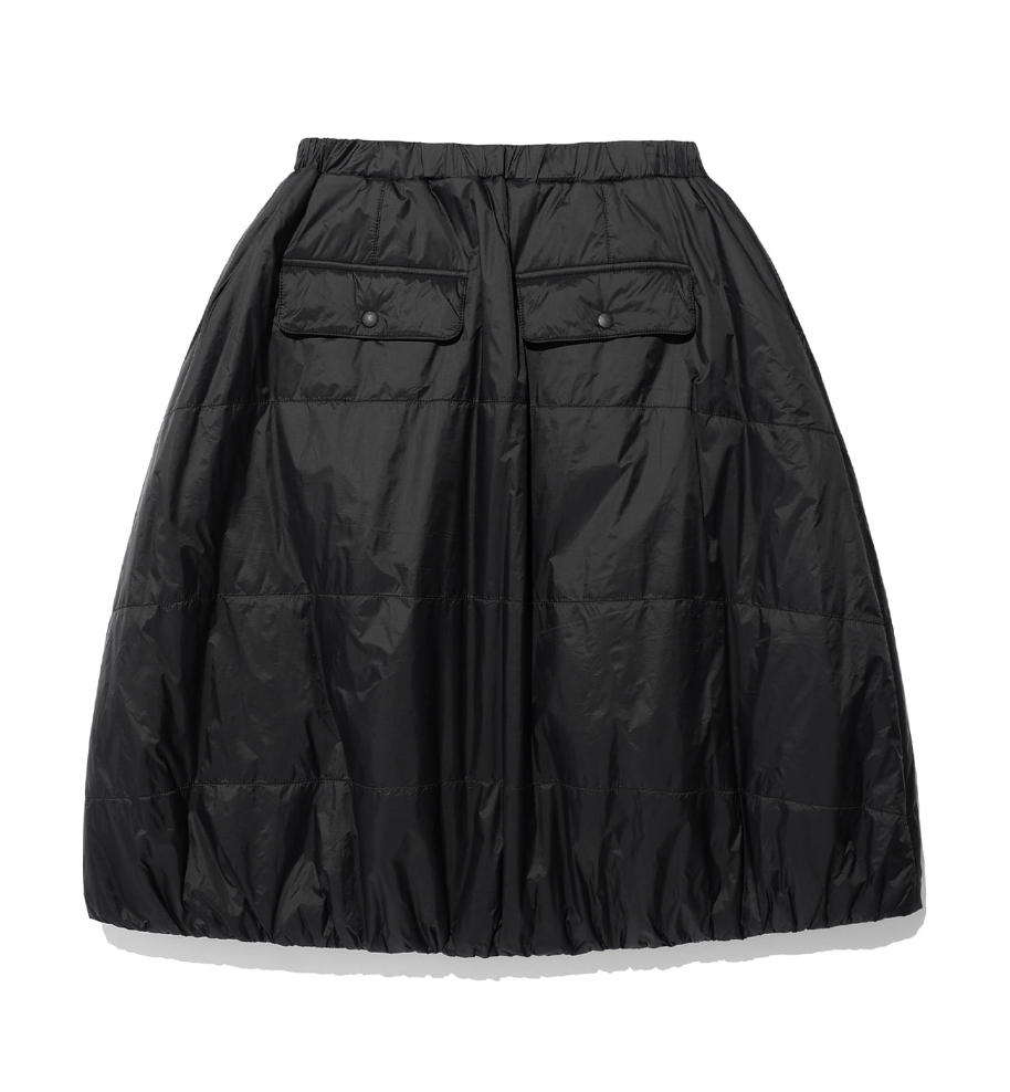 MIDI PUFFER SKIRT / 2 Color