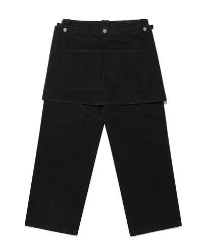 APRON WASHED JEANS / 2 Color