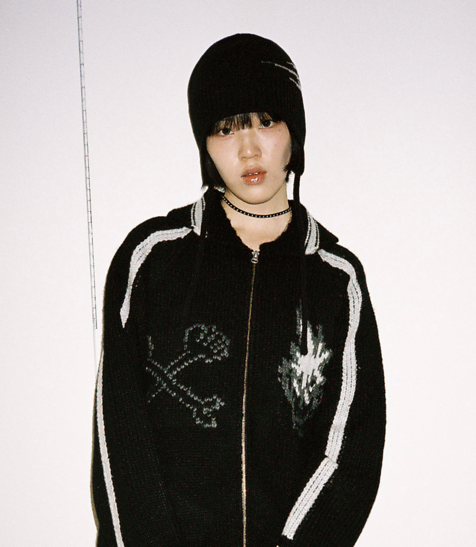 3STARS LOGO EARCAP BEANIE / 3 Color