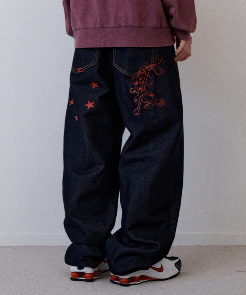 LIL RABBIT DENIM [RAW INDIGO]