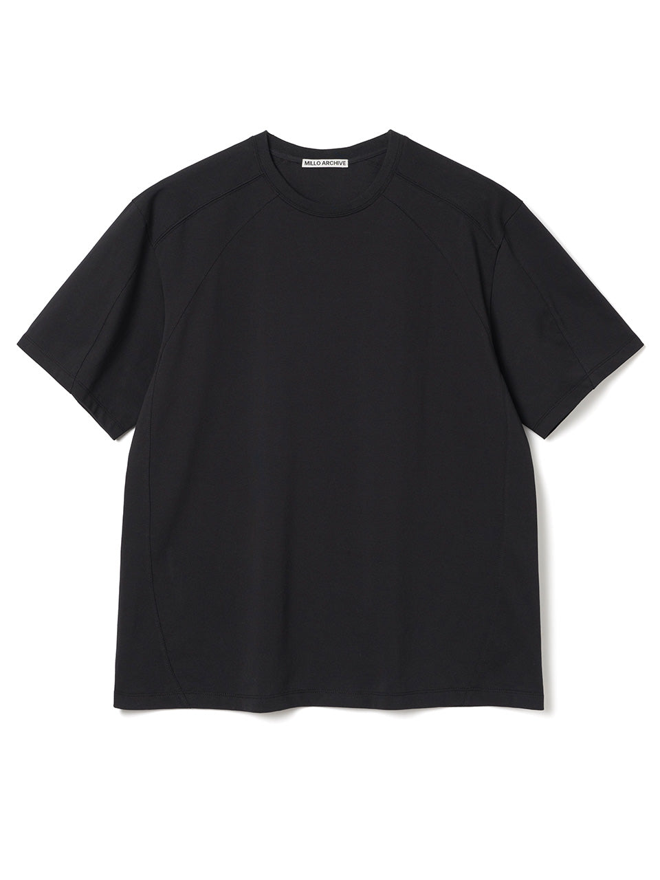 Double Incision T-Shirts [Black]