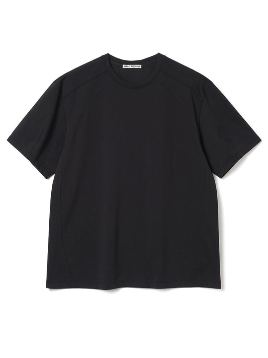 Double Incision T-Shirts [Black]