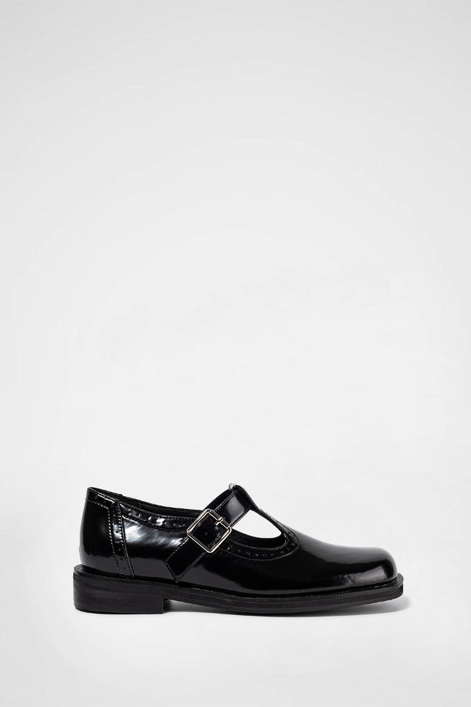PUNCHING MARY JANE LOAFER / BLACK 