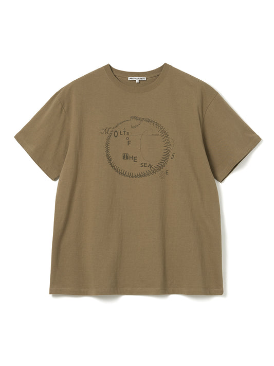 Molts Of The Sense T-Shirts [Light Brown]