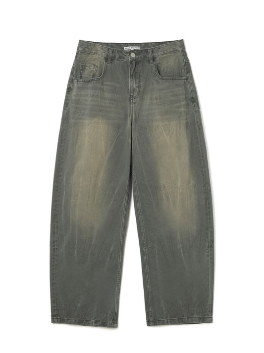 Reflect Curved Pants [Washed Khaki]