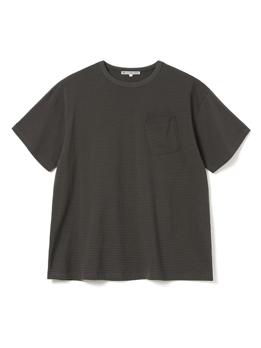 Stripe Pocket T-Shirts [Vintage Brown]
