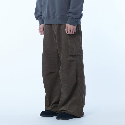 TCM corduroy cargo pants (vintage brown)