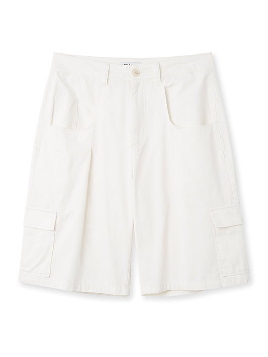 Bermuda Chino Cargo Pants [Off White]