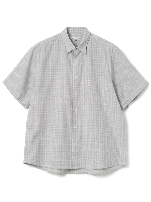 Wade Pattern Half Shirts [Cloud Gray]