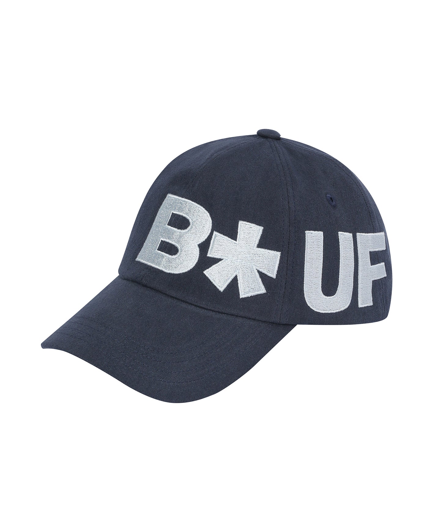 B-side logo ball cap [Navy]