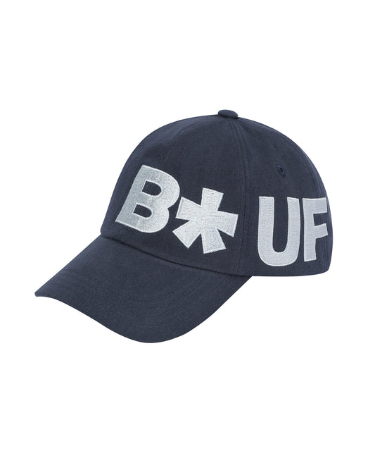 B-side logo ball cap [Navy]
