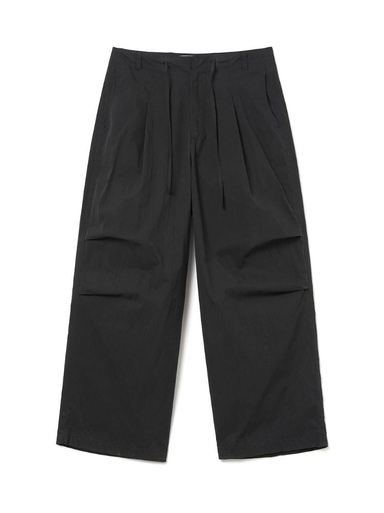 Reprint Wide Balloon Pants [Black]
