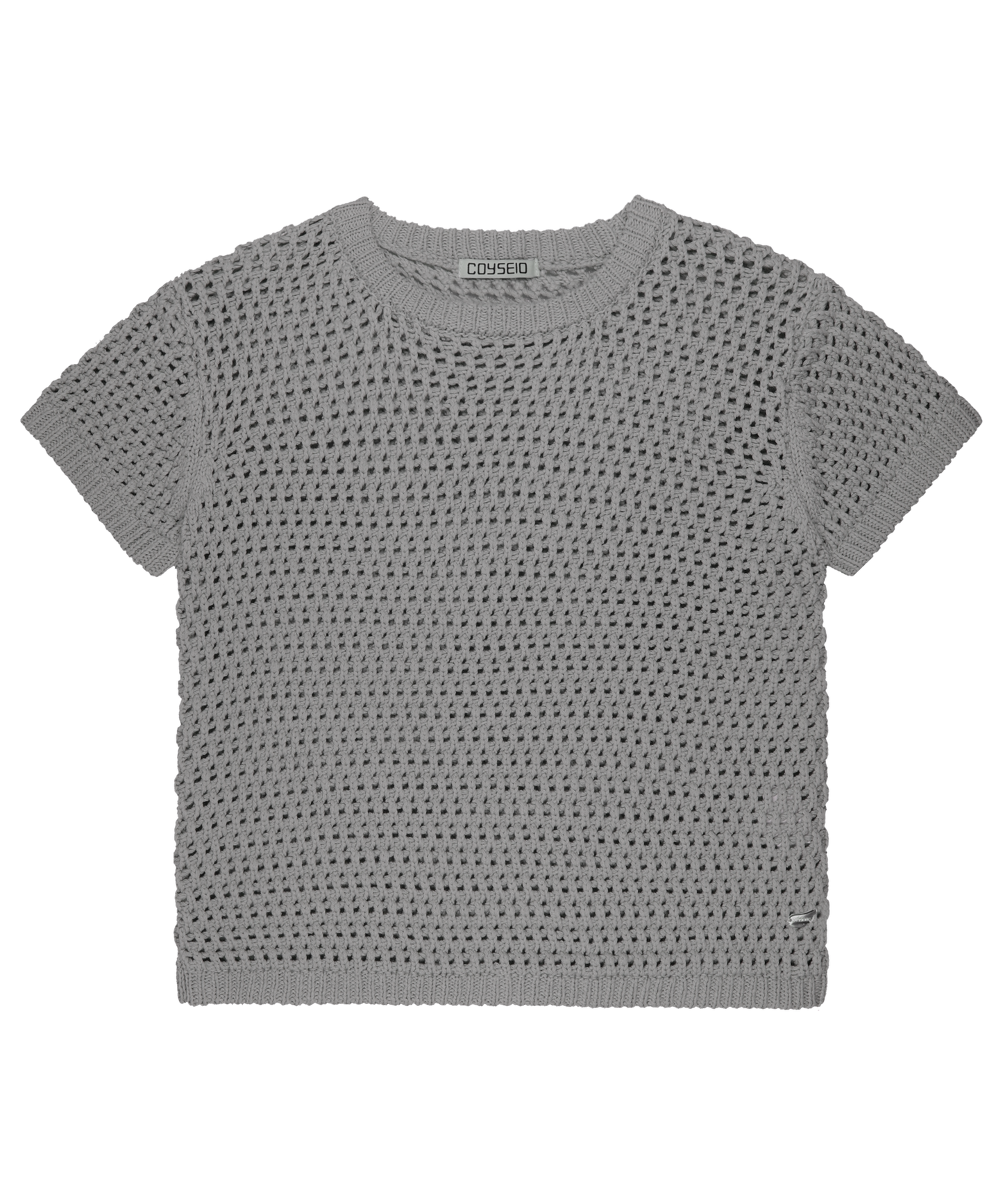 POING HALF KNIT GREY