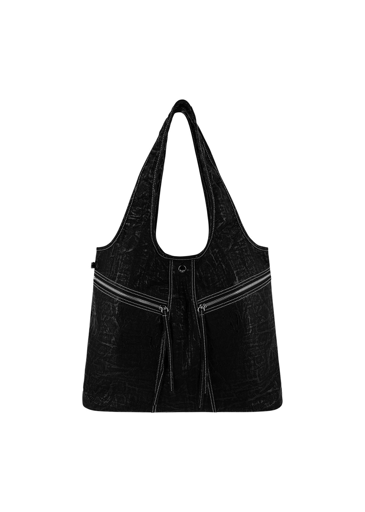 Vintage stitch bag [Black]