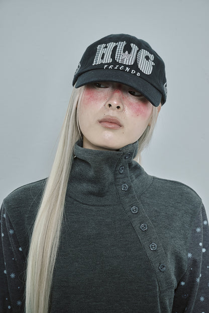 HUG friends cap (Black)