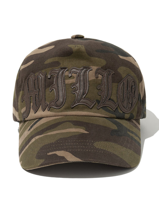 Mucky Letter Ball Cap [Camo Brown]