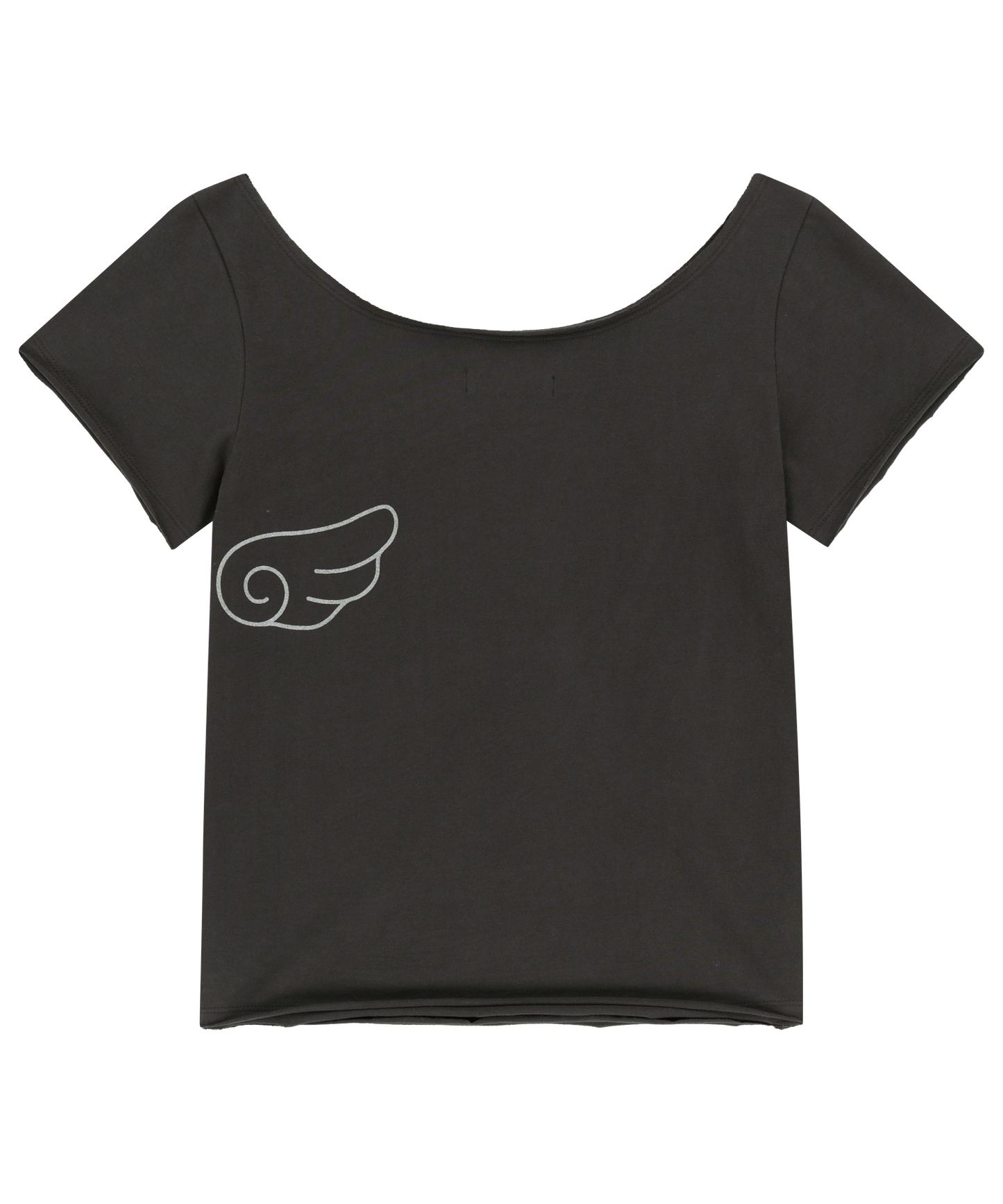 03 WING T-SHIRT CHARCOAL 