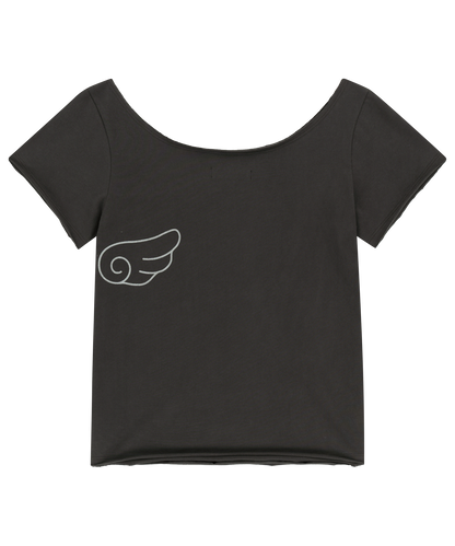 03 WING T-SHIRT CHARCOAL 