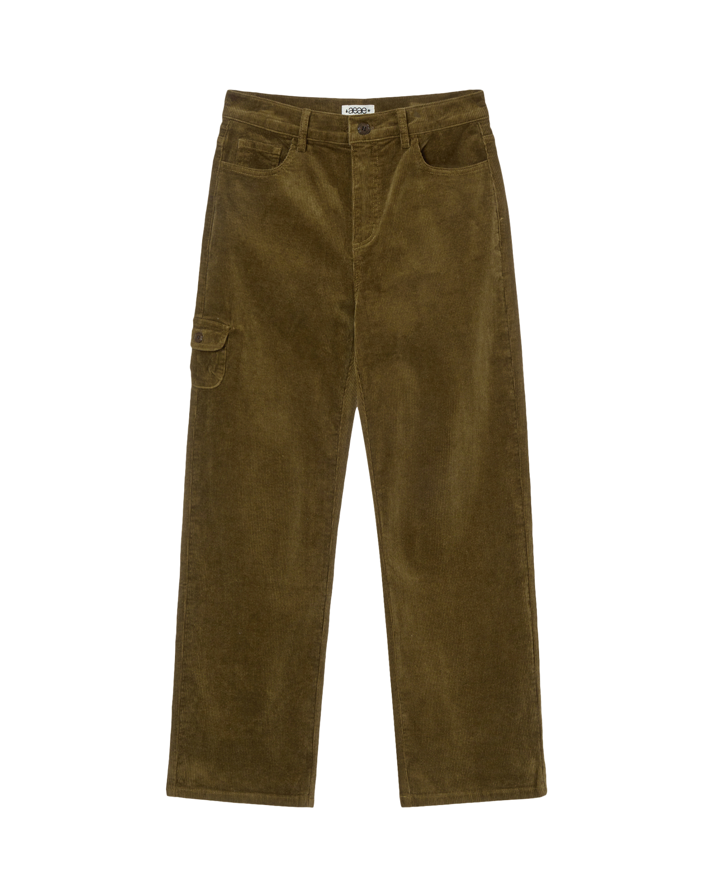 ROUND POCKET CORDUROY PANTS [KHAKI]