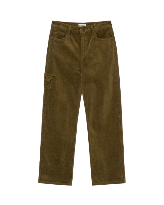 ROUND POCKET CORDUROY PANTS [KHAKI]
