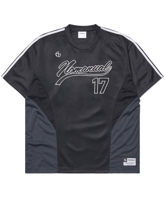 SWEEP BASEBALL JERSEY - CHARCOAL