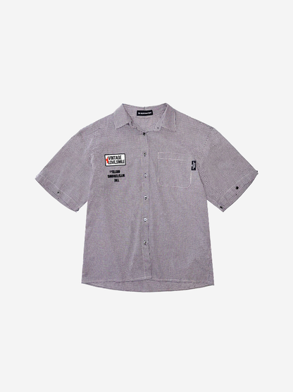 2-WAY SS CHECK SHIRT