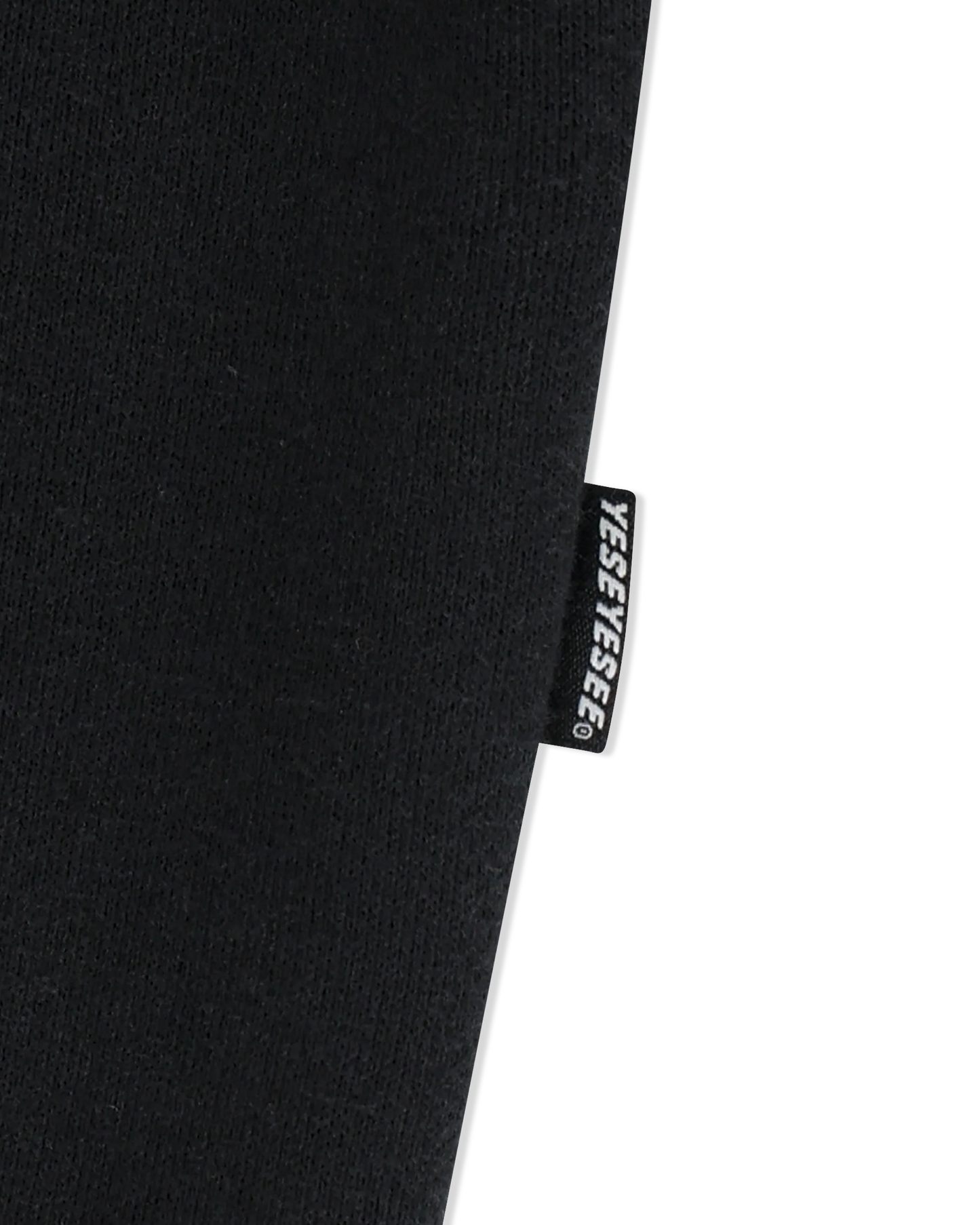 Y.E.S Dotted Logo Sweatshirt / Black