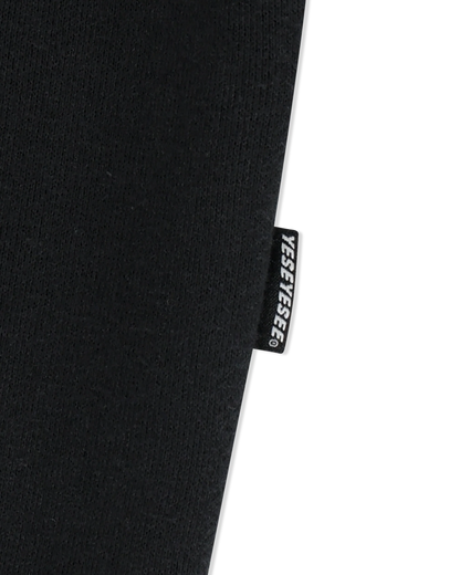 Y.E.S Dotted Logo Sweatshirt / Black