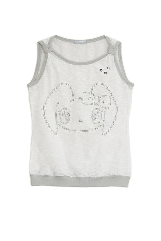 Togging hotfix sleeveless (White)