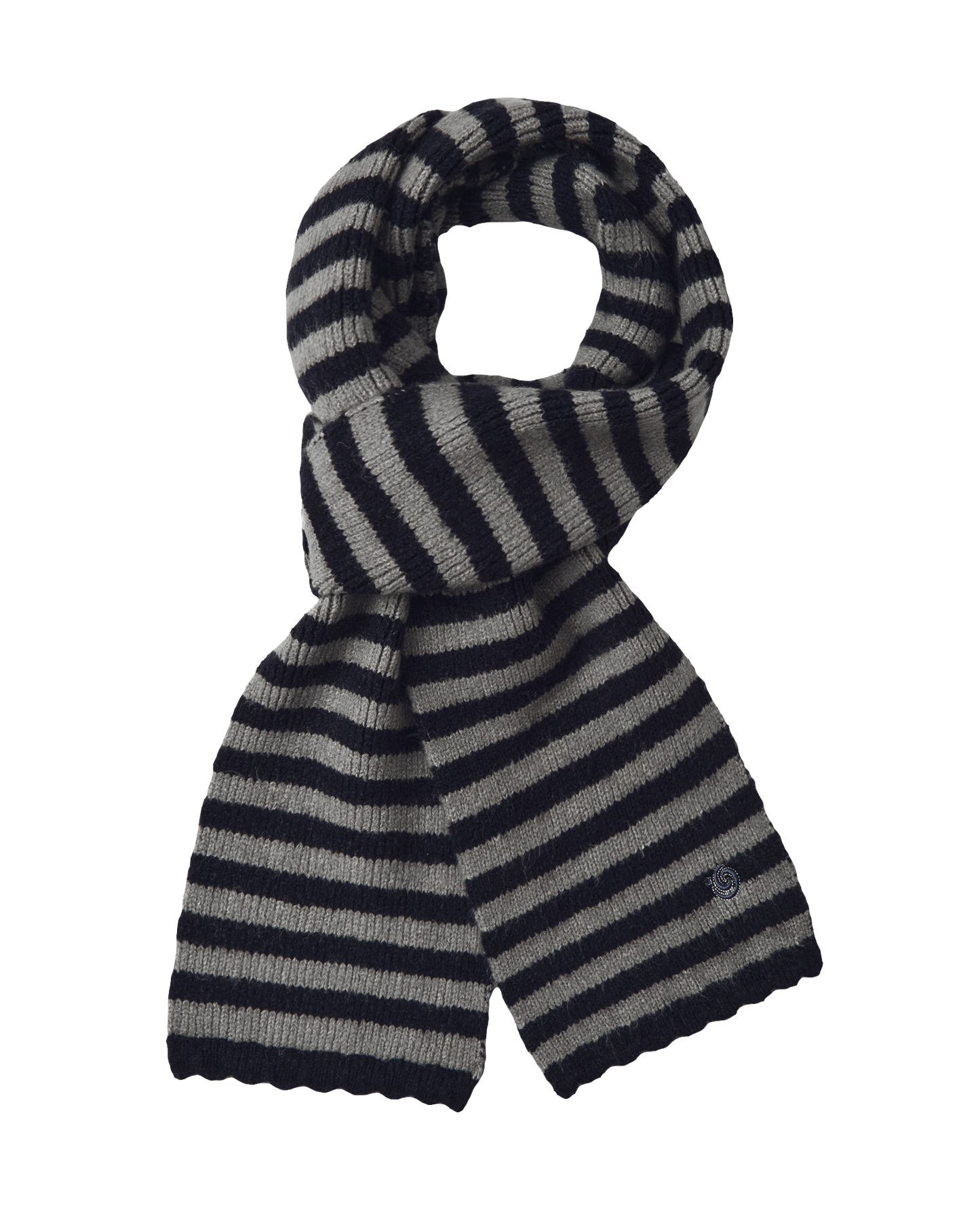 STRIPE SYMBOL MUFFLER [NAVY]