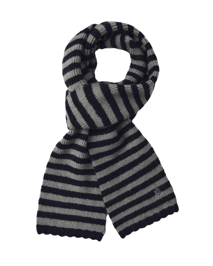 STRIPE SYMBOL MUFFLER [NAVY]