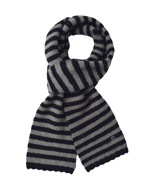 STRIPE SYMBOL MUFFLER [NAVY]