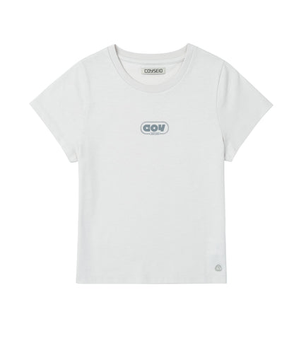 ROUND LOGO T-SHIRT / 2 Color