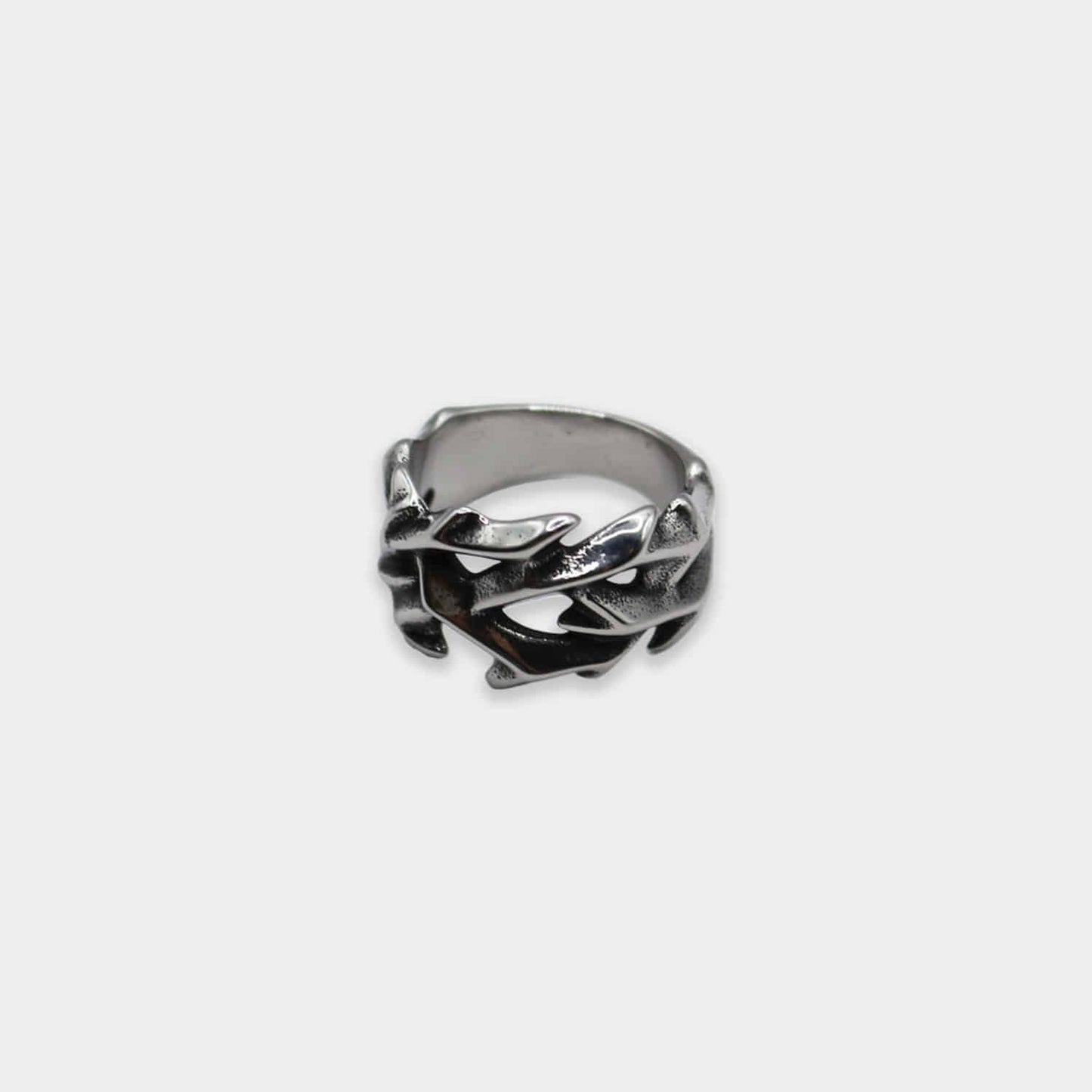 Metallic Real Tree Bold Ring