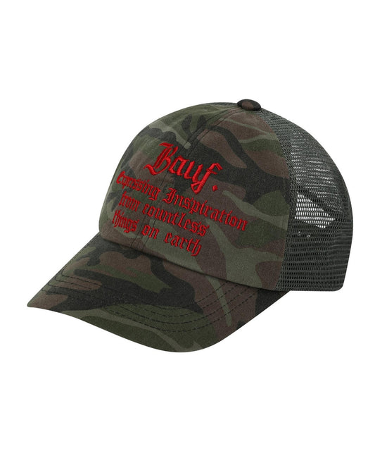 B Vintage Mesh Ball Cap [Camouflage]