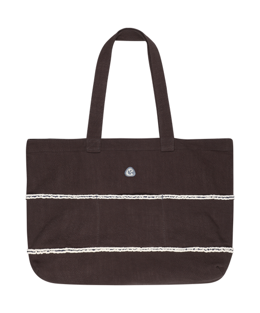 MOKO REVERSIBLE TOTE BAG BROWN