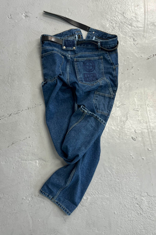 MPa PAINTER DENIM PANTS (MID BLUE)
