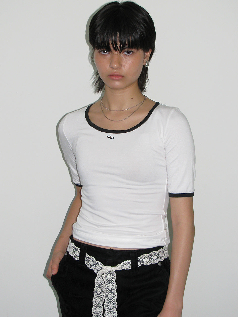 Symbol Ringer T-Shirt [White]