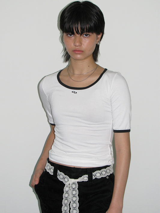Symbol Ringer T-Shirt [White]