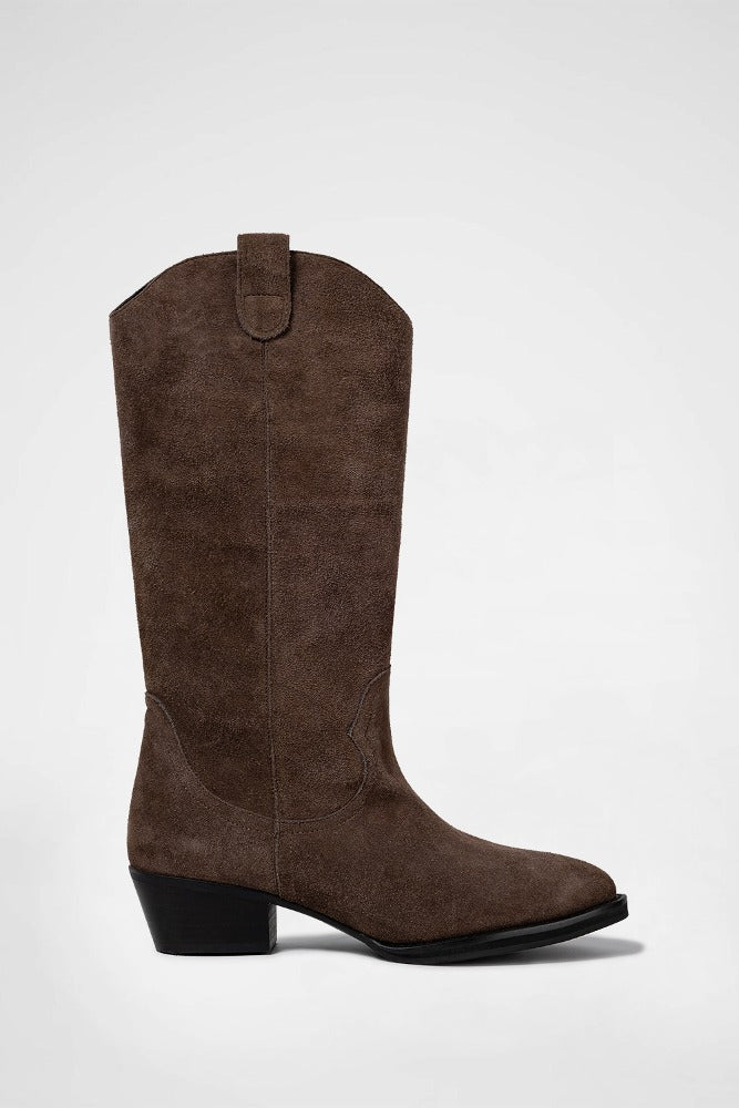 MILD WESTERN BOOTS / BROWN 