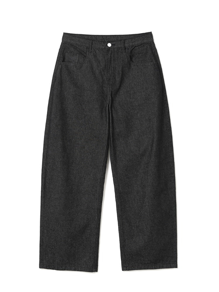 Reflect Curved Raw Pants [Indigo Black]
