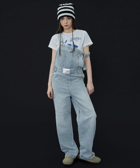 [NF] YOUTH DENIM OVERALL (LIGHT BLUE)