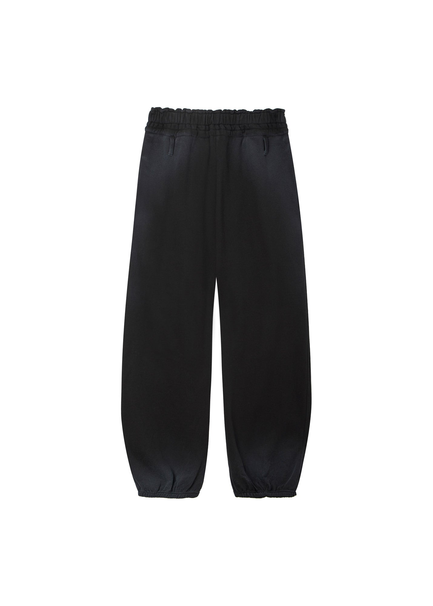 SPRAY WASHED PLEATS DETAIL TROUSERS / 2 Color