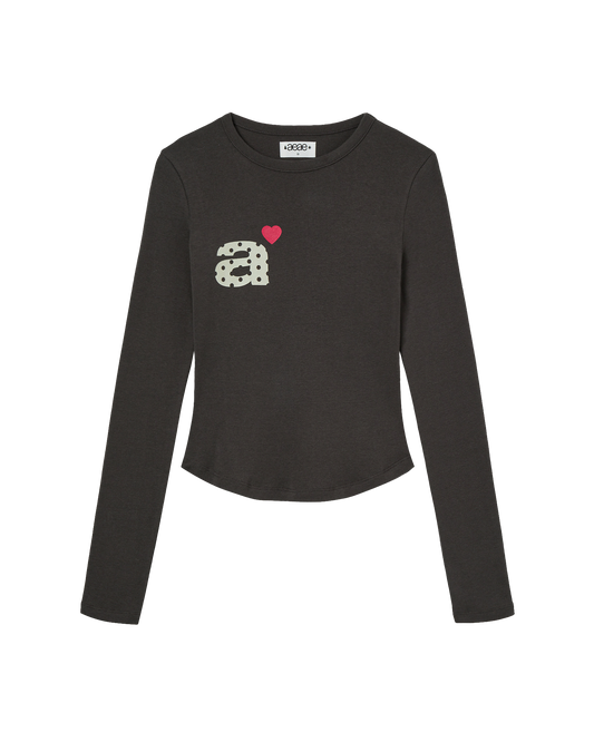 DOT SMALL LETTER L/S [DARK BROWN]