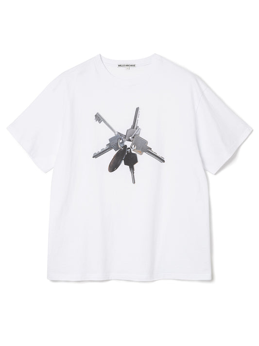 Bold Key T-Shirts [White]